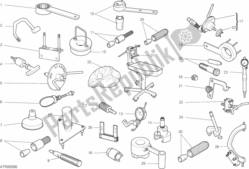 All parts for the Workshop Service Tools, Engine of the Ducati Monster 1100 EVO ABS USA 2013